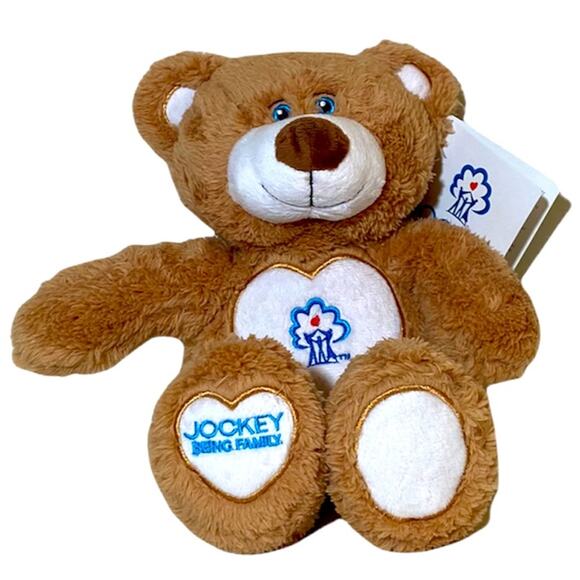 JOCKEY BEING FAMILY FOUNDATION 2019 TEDDY BEAR STUFFED ANIMAL PLUSH TOY NEW - Picture 1 of 2